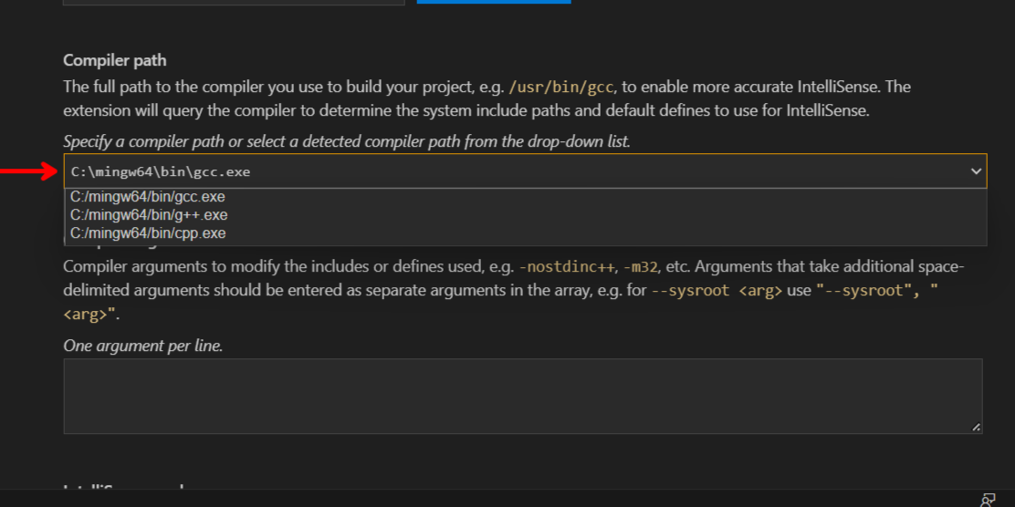screenshot of config editor with the right option highlighted